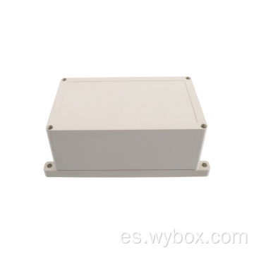 Caja de conexiones de caja de caja de montaje en pared de ABS con terminales caja impermeable ip65 caja de plástico para electrónica exterior